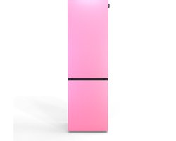 NUNKI LARGECOMBINF-ABUB / Koel-vriescombinatie, D Klasse, 253l, Bubblegum Pink, Satin (ALL sides)