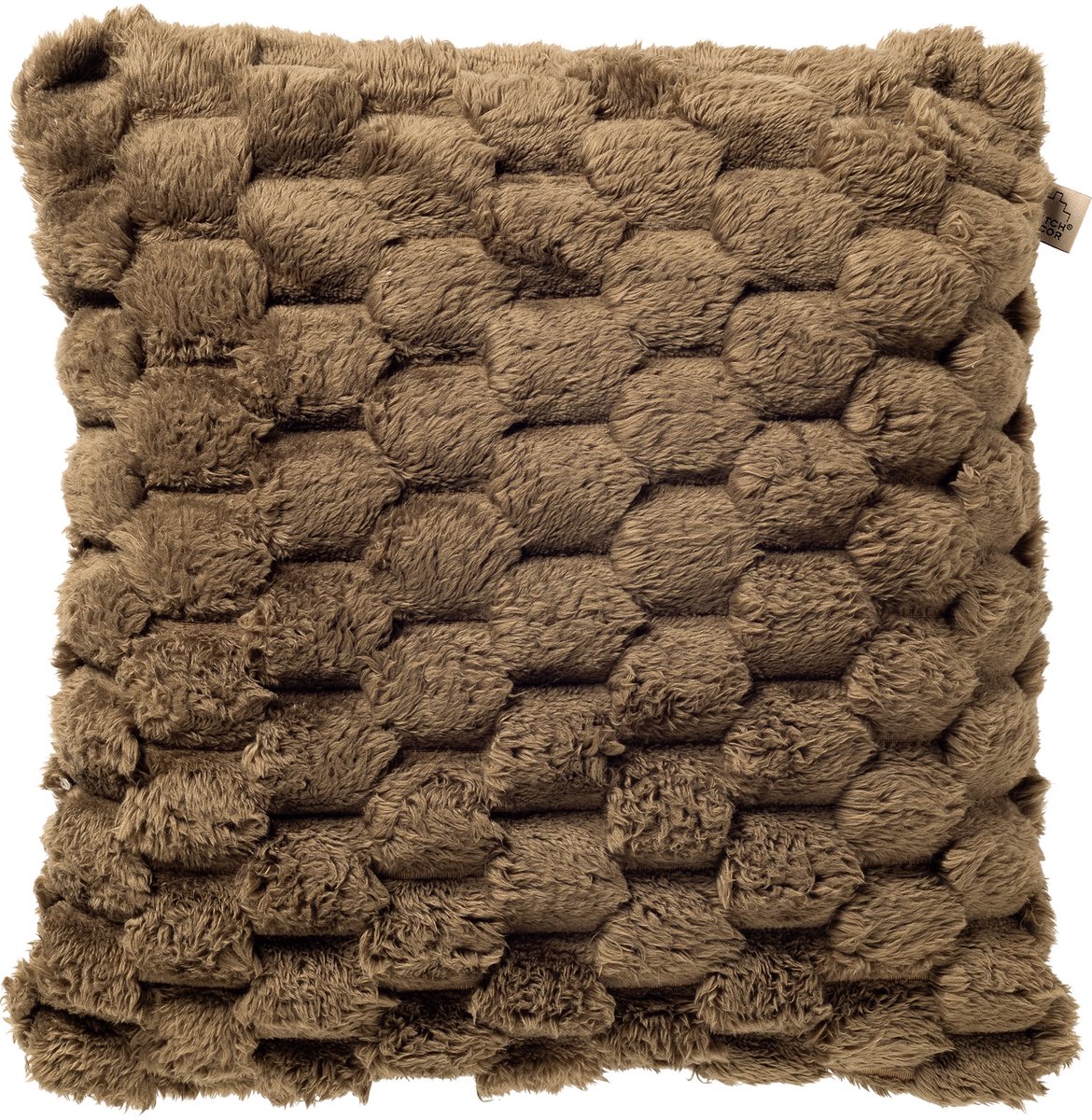 Dutch Decor VIVA - kussenhoes 45x45 cm - superzacht - 100% gerecycled - Military Olive - groen - met rits - zonder binnenkussen Olijfgroen