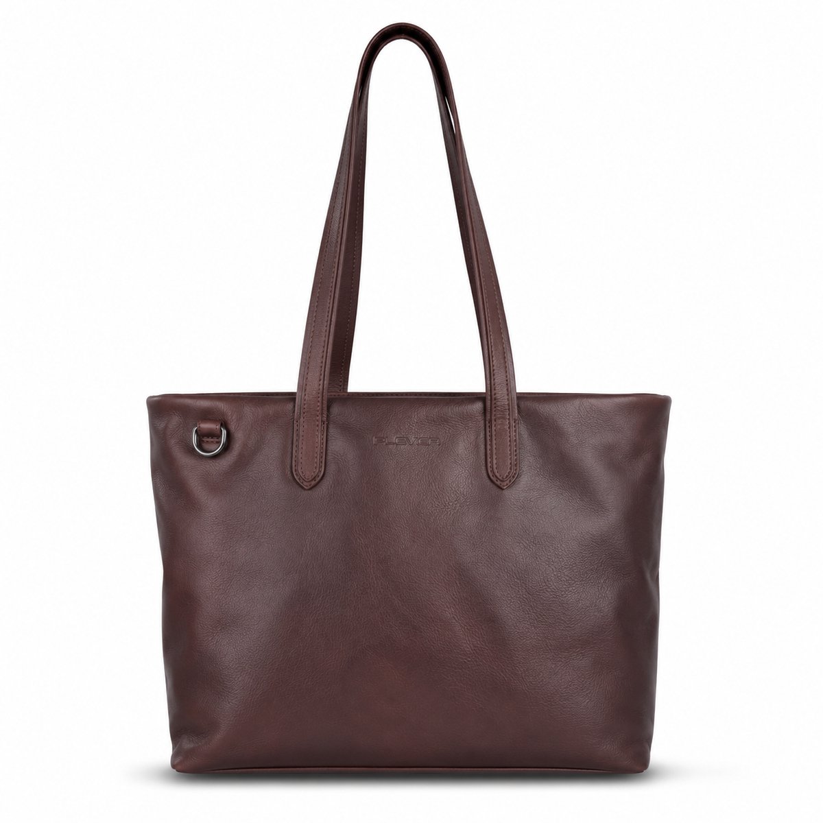Plevier Catz damestas 16 inch donker bruin.