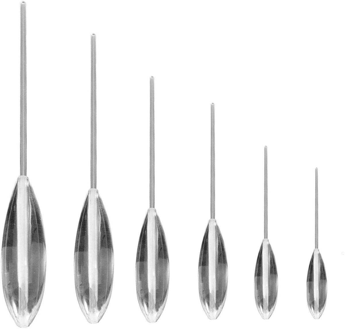 BRENZOOS- Trout Sinking Set 6 Stuks - Visspullen - Vissenvoer - Vissersstoel - Vissenkom - Ideaal voor Forelvissen - Vissen
