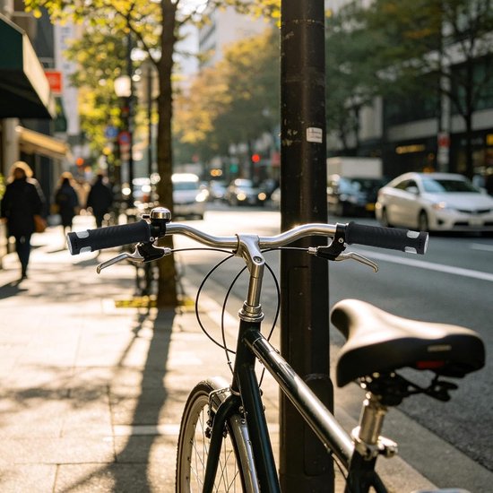 Fiets Richtingaanwijzers - Stuur Lampjes - Veilig Fietsen - Draadloze Afstandsbediening - 143 cm Lengte - Zwart — afbeelding 2