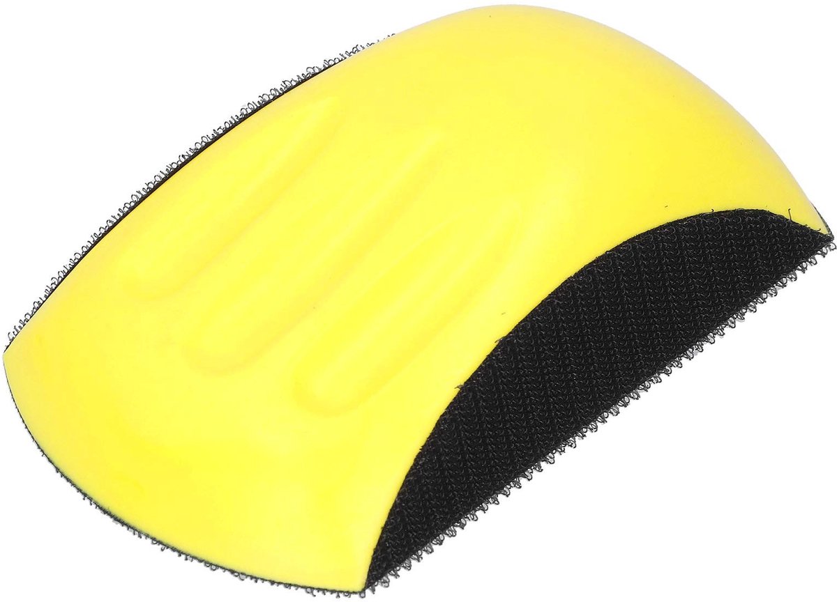 SOUQONE- Handschuurblok Ergonomisch - Handmatig Schuren - Klittenband - Schuurpapier 127mm/152mm - Lichtgewicht - Fijn Polijsten - Schuurpad