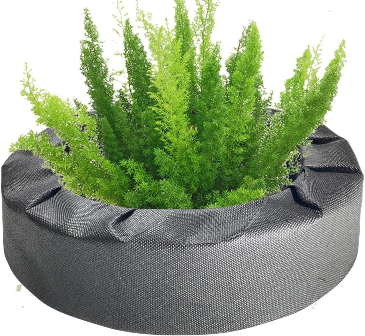 Bloemeneiland Vijver - Drijvende mand - Waterplanten verzorgen - Tijdbesparend gebruik - 22 cm - Grijs