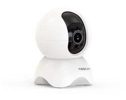 Foscam X5 - Beveiligingscamera's - 5 MP - Pan&tilt - Binnencamera - Babyfoon - Persoonsdetectie - Zwart