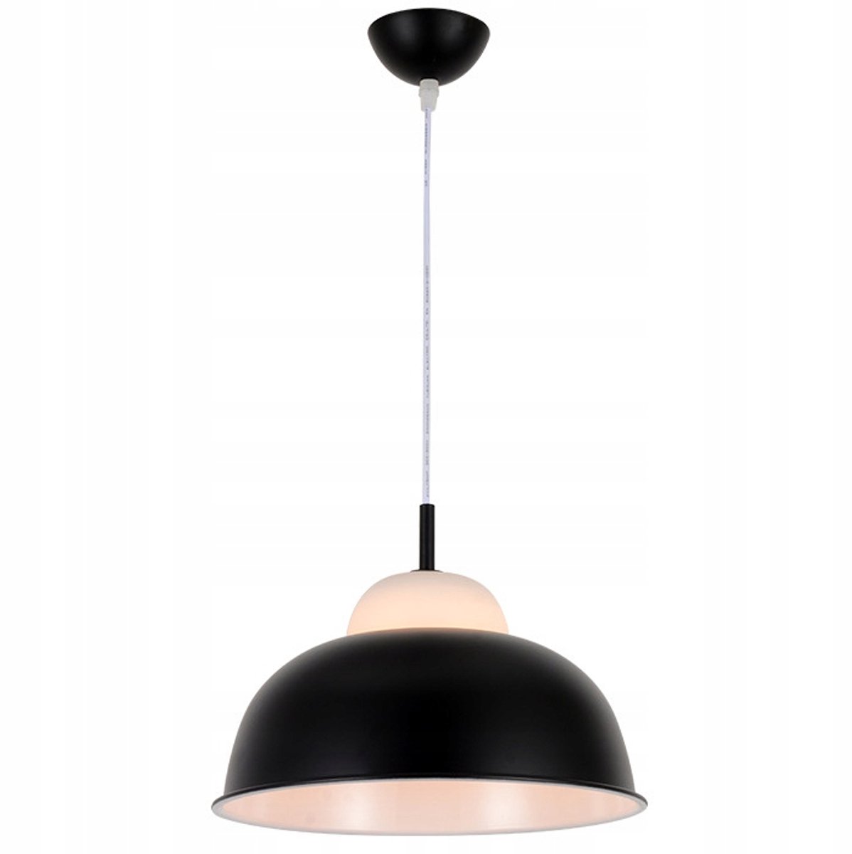 Macron hanglamp zwart Scandinavisch design Ø 30 cm