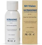 Ultrasoon Reiniger Vloeistof 50 ml – Geconcentreerde Reinigingsvloeistof voor Ultrasoon Reiniger – Brillen & Sieraden – SH Vision