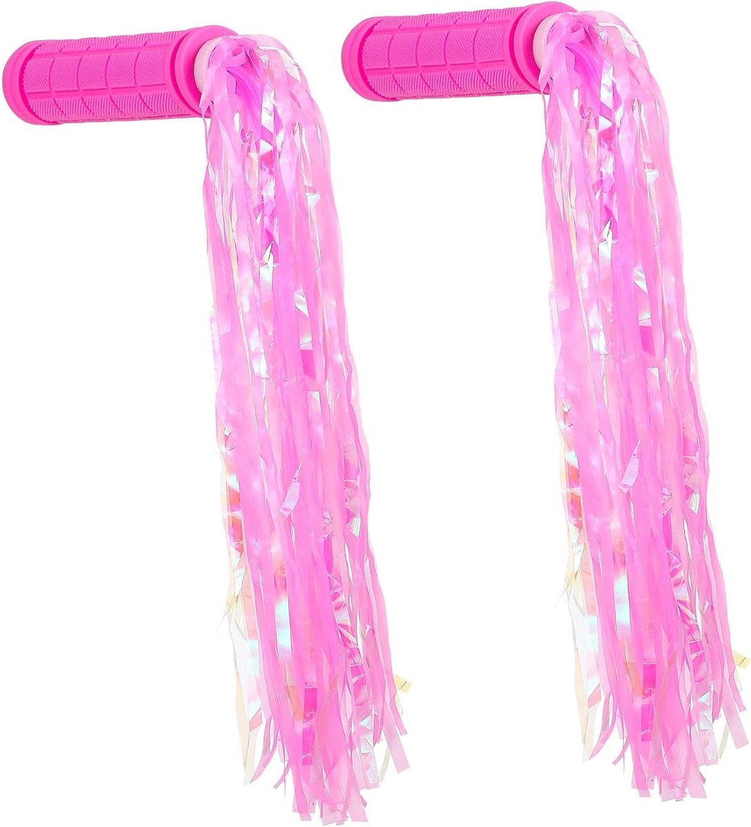 Fietshandvatten Met Tassels - Antislip Rubber - Fietsplezier Vergroten - Eenvoudig Te Installeren - 27 Centimeter - Zoals Getoond