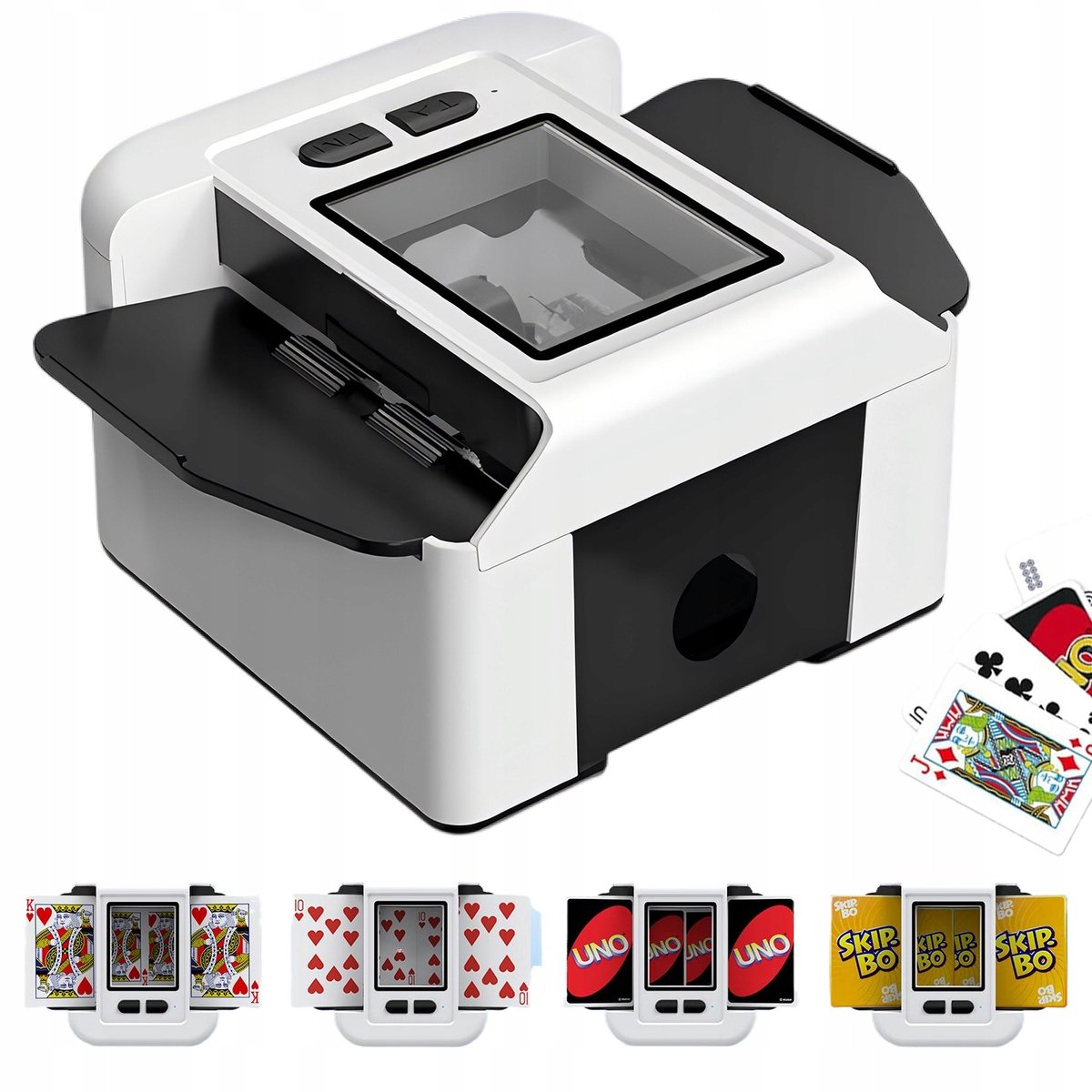 Automatische Kaartshuffler voor Poker & Spelkaarten