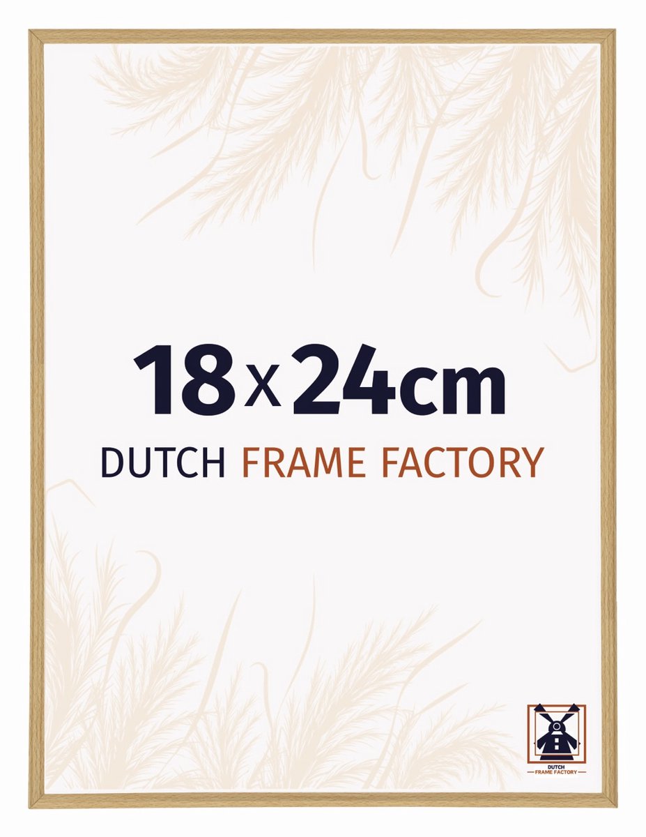 Dutch Frame Factory Fotolijst 18x24 cm - Kunststof - Beuken Licht - Angers