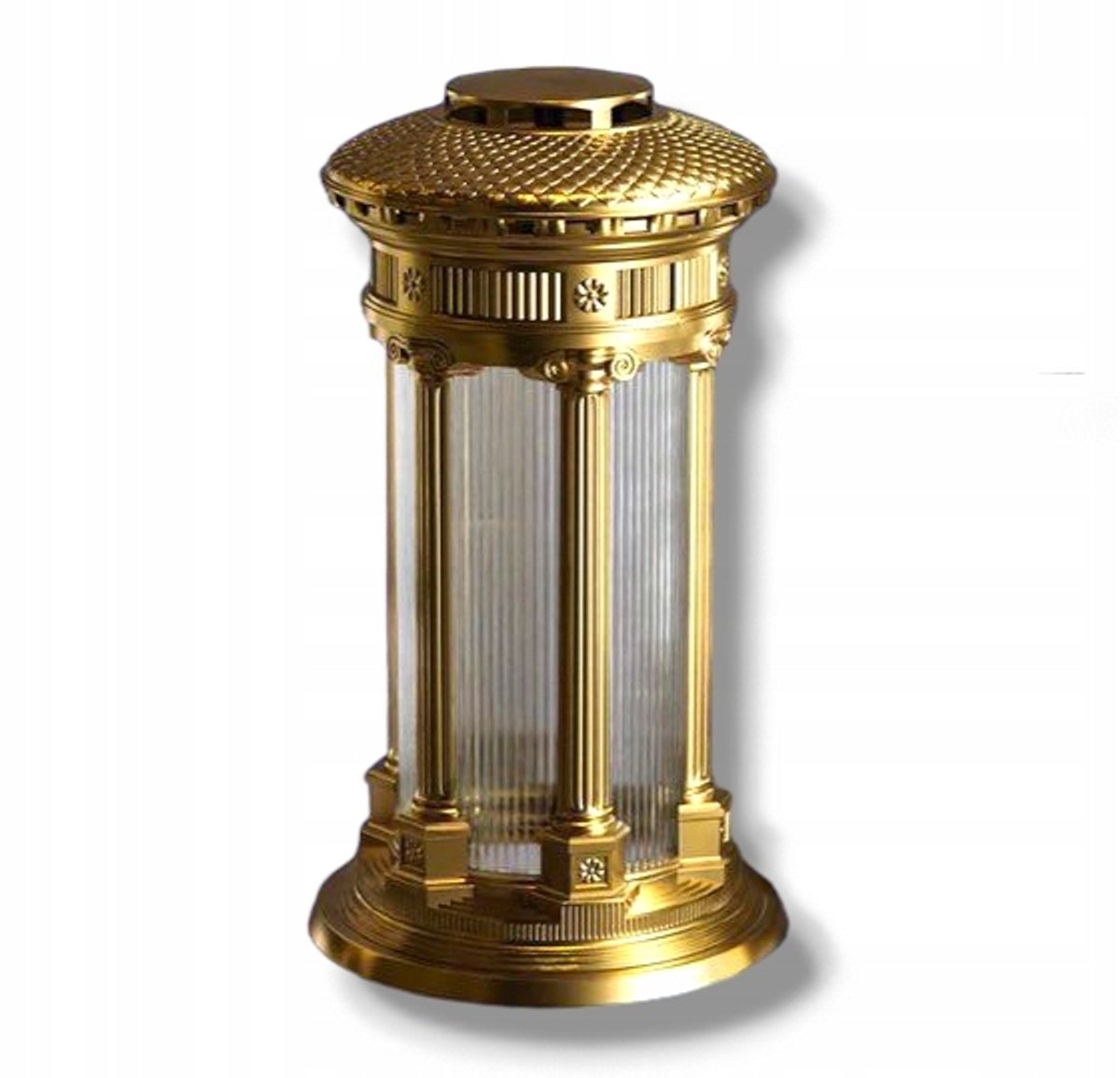 Gouden Znicz Lampion Santa Marozza - Grote Gouden Toren 33 cm