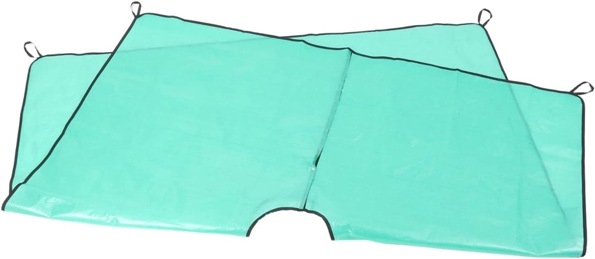 Waterdichte Tarp - Tuinzeil Bladopvang - Tuinonderhoud Opruimen - Met Gat Ontwerp - 200 x 200 cm - Groen