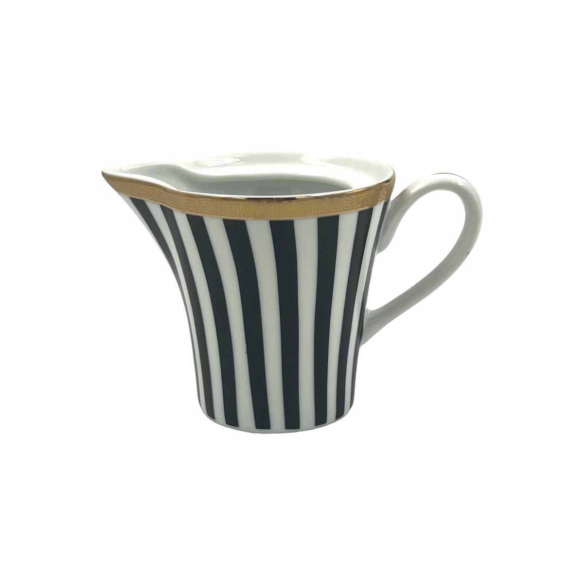 Bogucice Serko Melkkan - Elegant porseleinen melkkan met gouden ornament