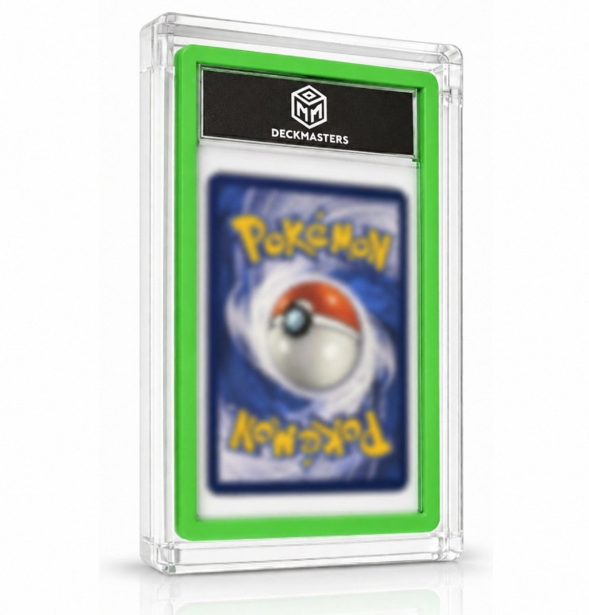 Deckmasters Acryl Display voor PSA Slab met Slab Guard – Kaarten Display – UV Beschermend – Trading Card Case – Slab – Hard Case – Groene Slab Guard