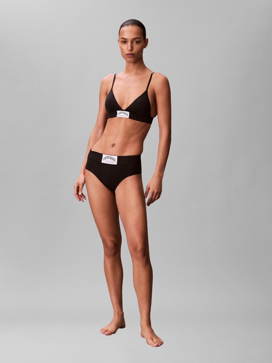 Calvin Klein Ondergoed Beha’S Calvin Klein Lightly Lined Triangle - Fashion Wear - Vrouwen Zwart