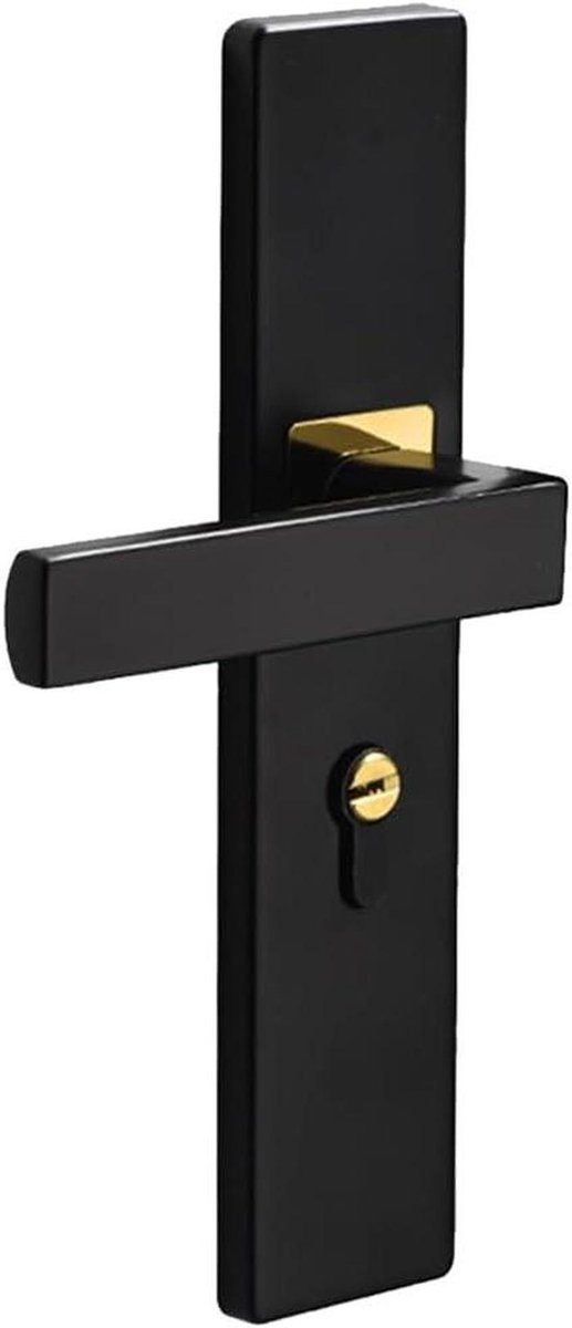 Metalen Deurslot - Veiligheidsslot Binnendeur - Diefstalbeveiliging - Geruisloos Sluitmechanisme - 35-45mm Deurdikte - Zilver