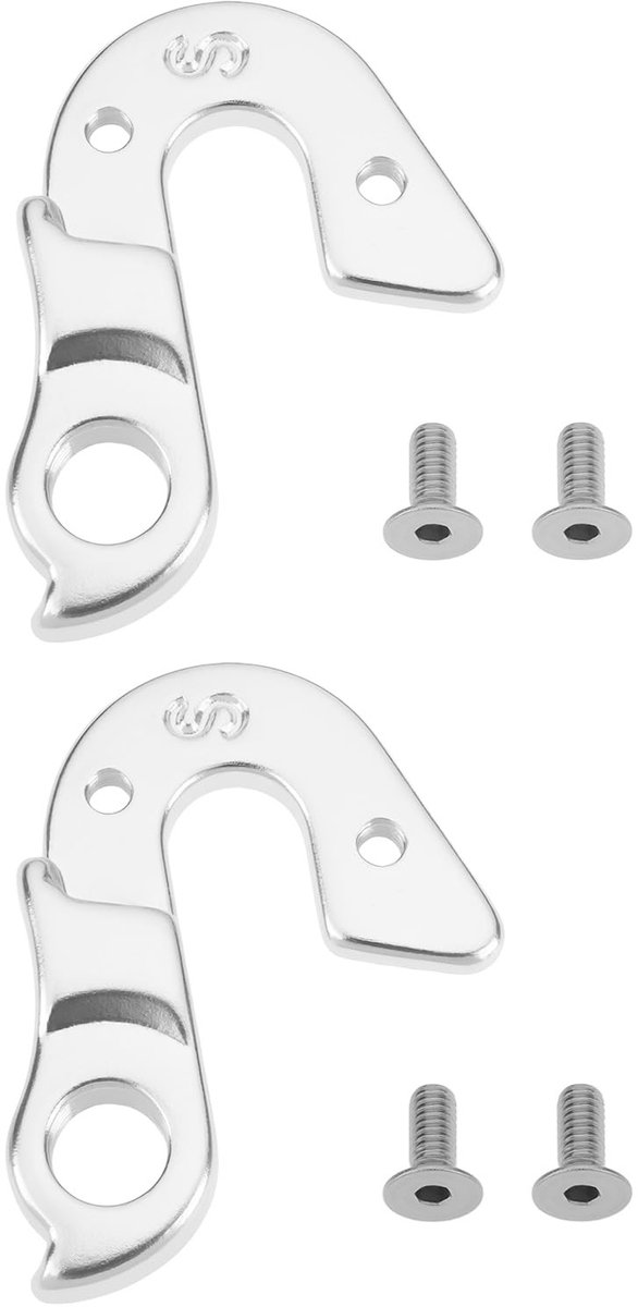 Dailygoods- Achterderailleur Hanger - Compatibel met Nashbar/Viper - Inclusief 2 Stuks - Geschikt voor Corratec/EVO/NS/Raven - Hoogwaardige Kwaliteit - Fietsderailleur