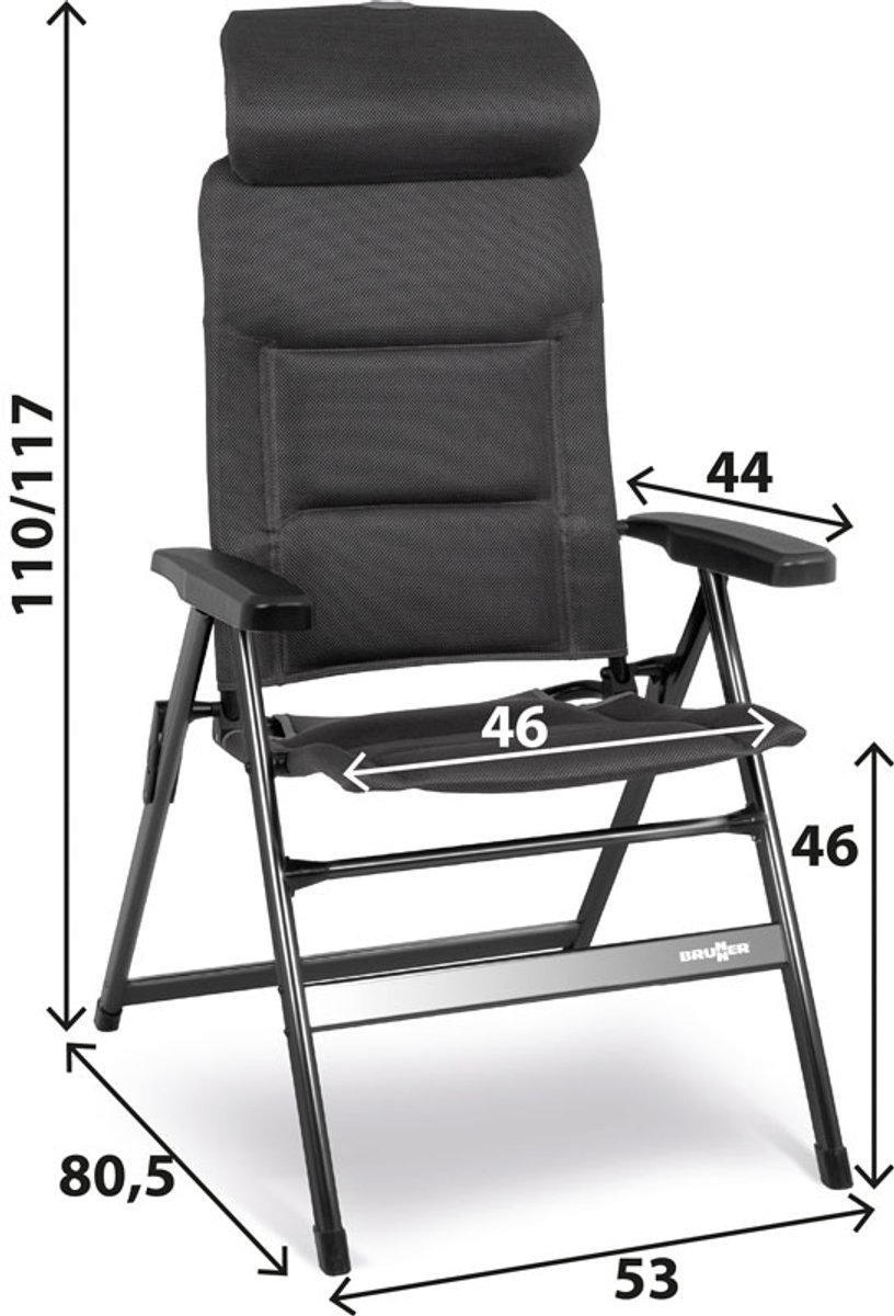Brunner Aravel H2L S - stoel klein zwart