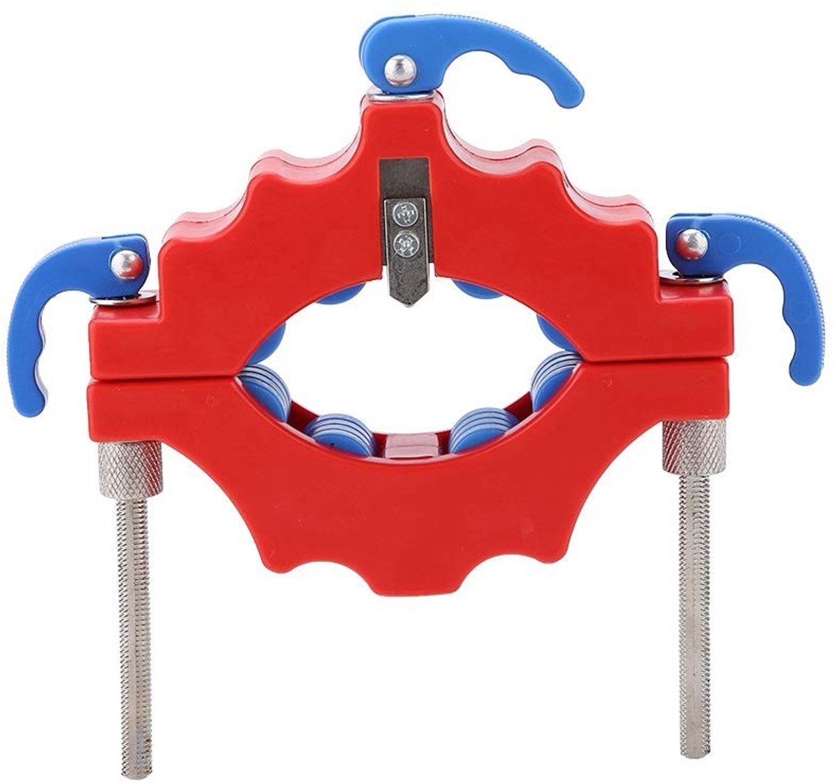 JHUBERS- Flessensnijder voor glazen flessen - Staal/Kunststof - Geschikt voor flessen 2-8 mm dikte - Voor knutselen van sculpturen - Inclusief handleiding - Glassnijder