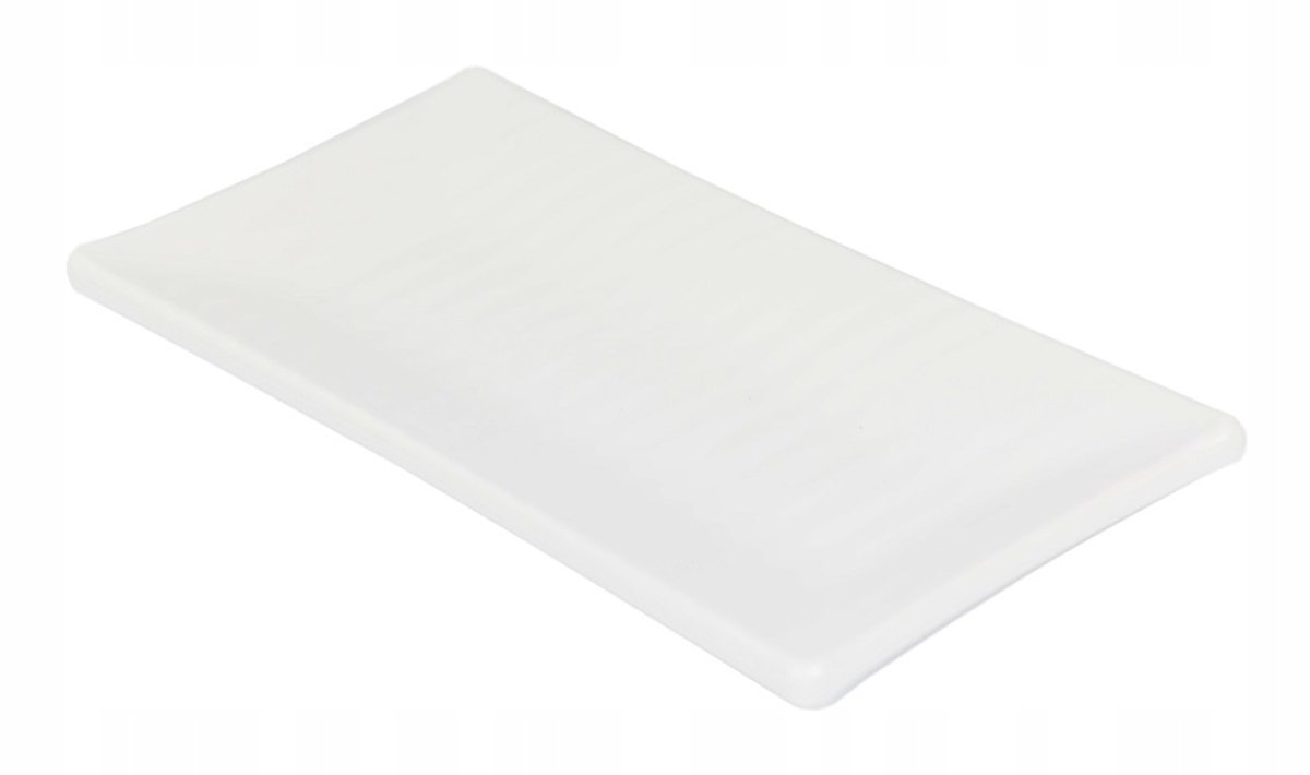 Wit Melamine Dienblad Rechthoekig 260x130x18 mm