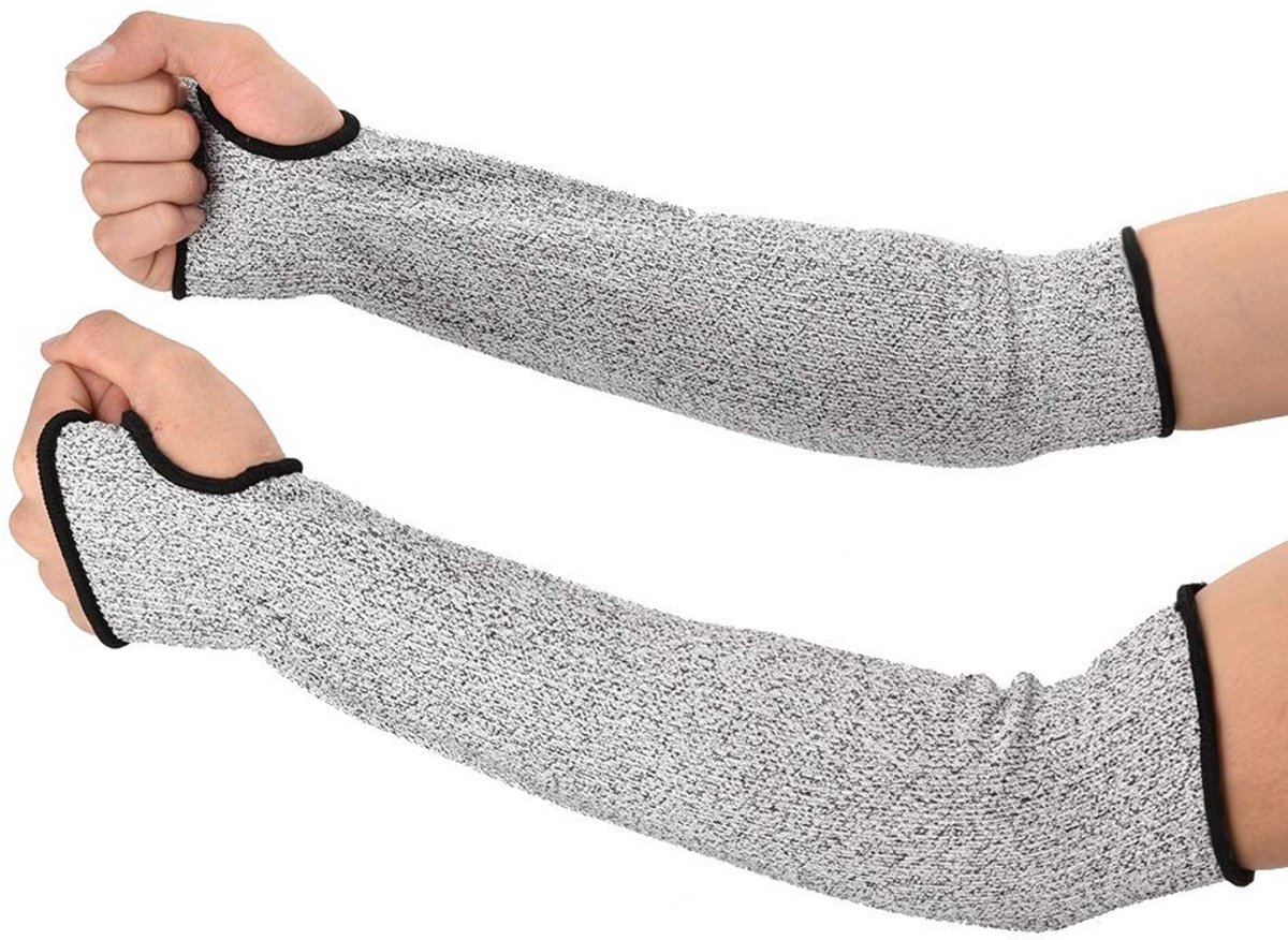 ZEYNOMAX- Armbeschermingshoes Flexibel - Arm Beschermers Dunne Huid - Bescherming Onderarm - Hoge Temperaturen - Comfortabel - Geschikt Voor Sporten - Armbeschermer