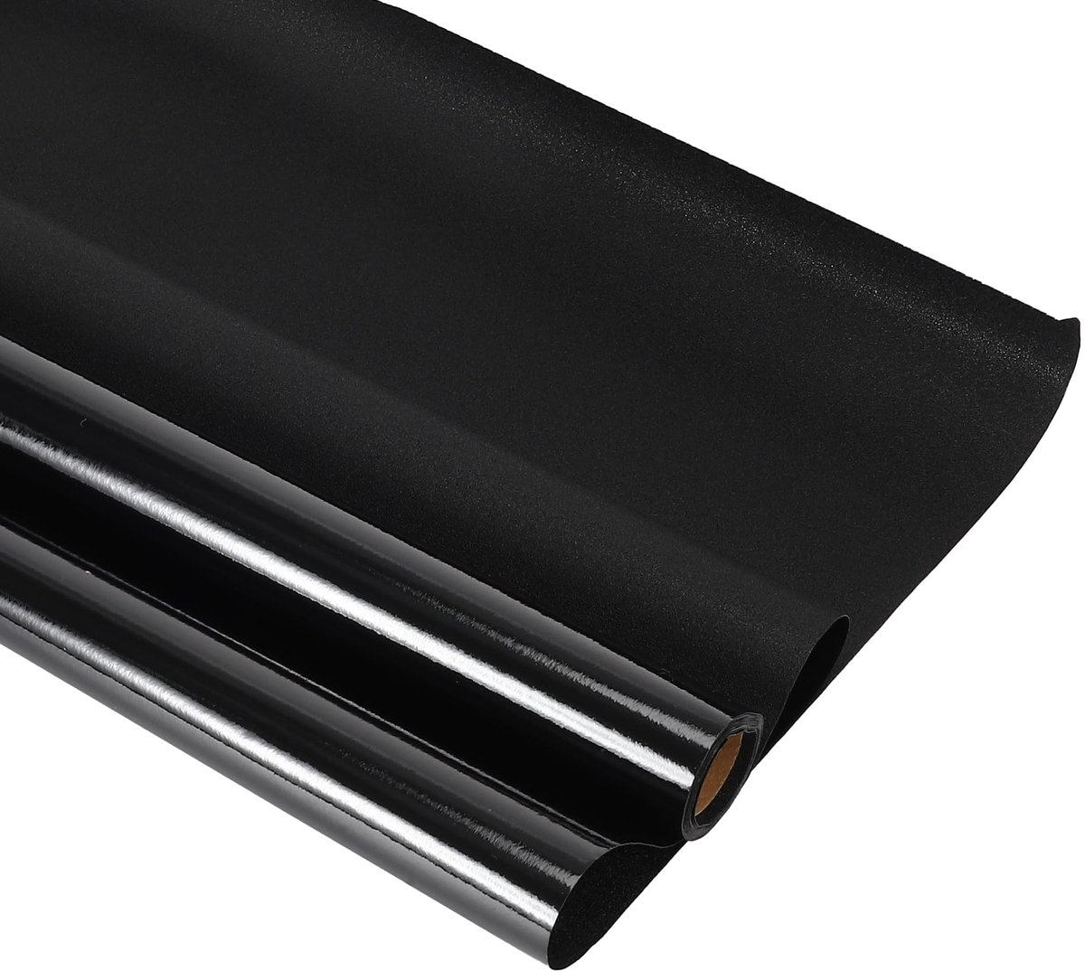 JHUBERS- Zichtwerende Folie Zwart 190 x 60 cm - Raamfolie Anti Inkijk - Raamfolie Verduisterend - Raamfolie Zonwerend - Raamfolie Statisch - Beschermt Privéruimte