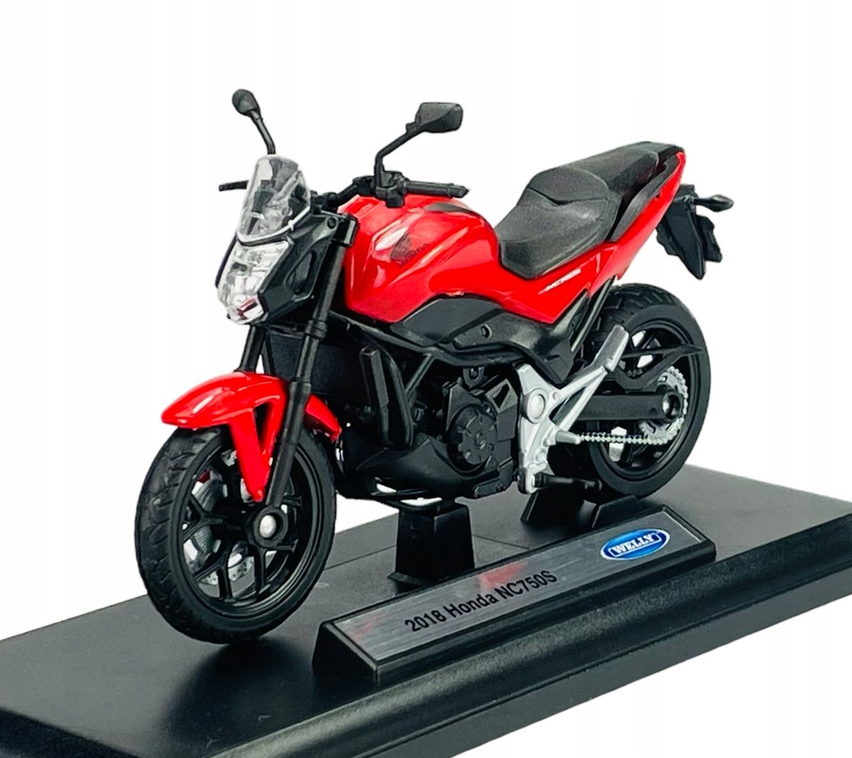 Welly 2018 Honda NC750S Schaal 1:18 Metalen Model Motor