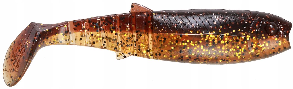 Savage Gear Cannibal Shad 15cm Motorolie UV-borstel