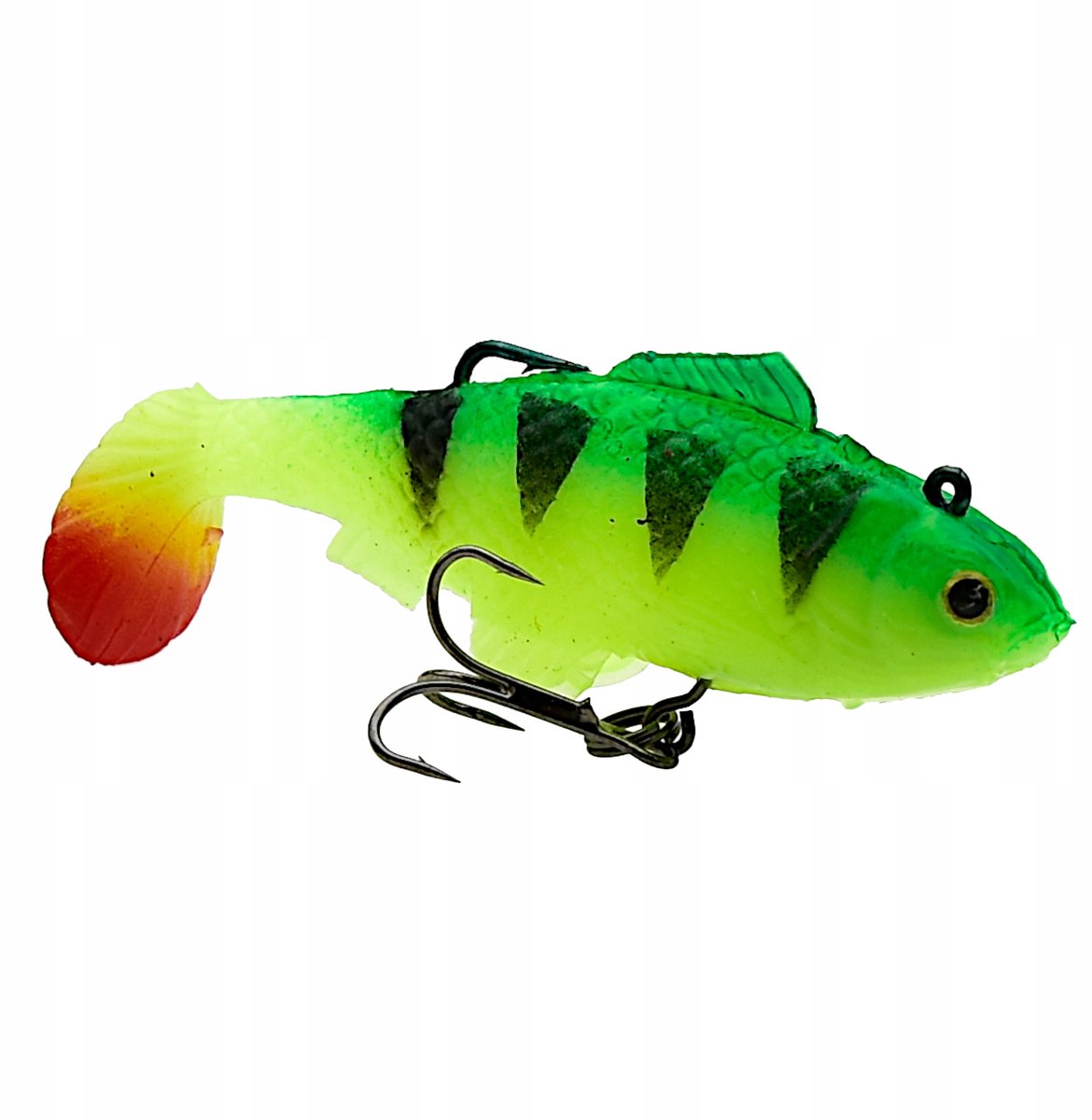 Gevist kunstaas Kopyto 8cm 15g met jighaak en bagger