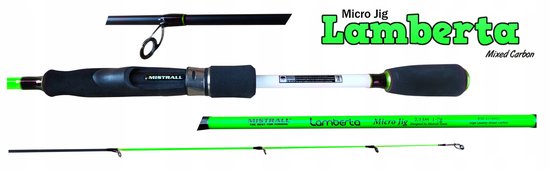 Mistrall Lamberta Micro Jig Hook 213cm 1-7g Ultralicht van Mistrall — afbeelding 2