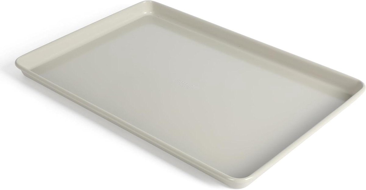 Bakplaat Bakblik Koekjes Bakken Anti-aanbaklaag 38 x 25 cm Grijs