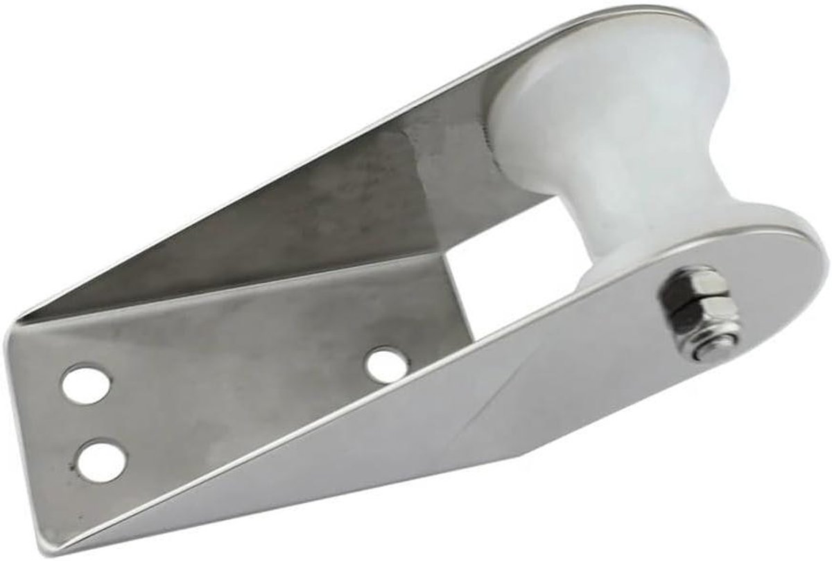 Anker Roller Beugel - Boog Wiel - Boot Onderhoud - Roestvrij Staal 316 - 155 mm - Zilverkleurig