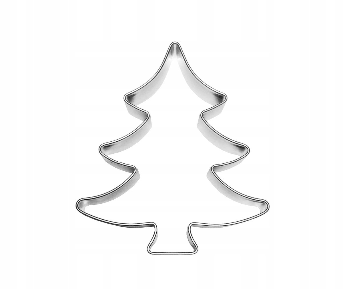 Roestvrijstalen Koekjesvorm Kerstboom 6,5 cm