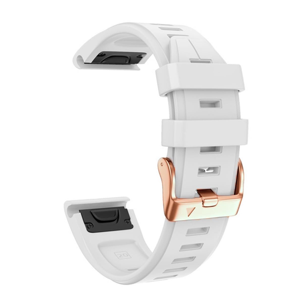 Dailygoods - Quick Fit 20mm Siliconen Vervangende Horlogeband voor Smartwatches