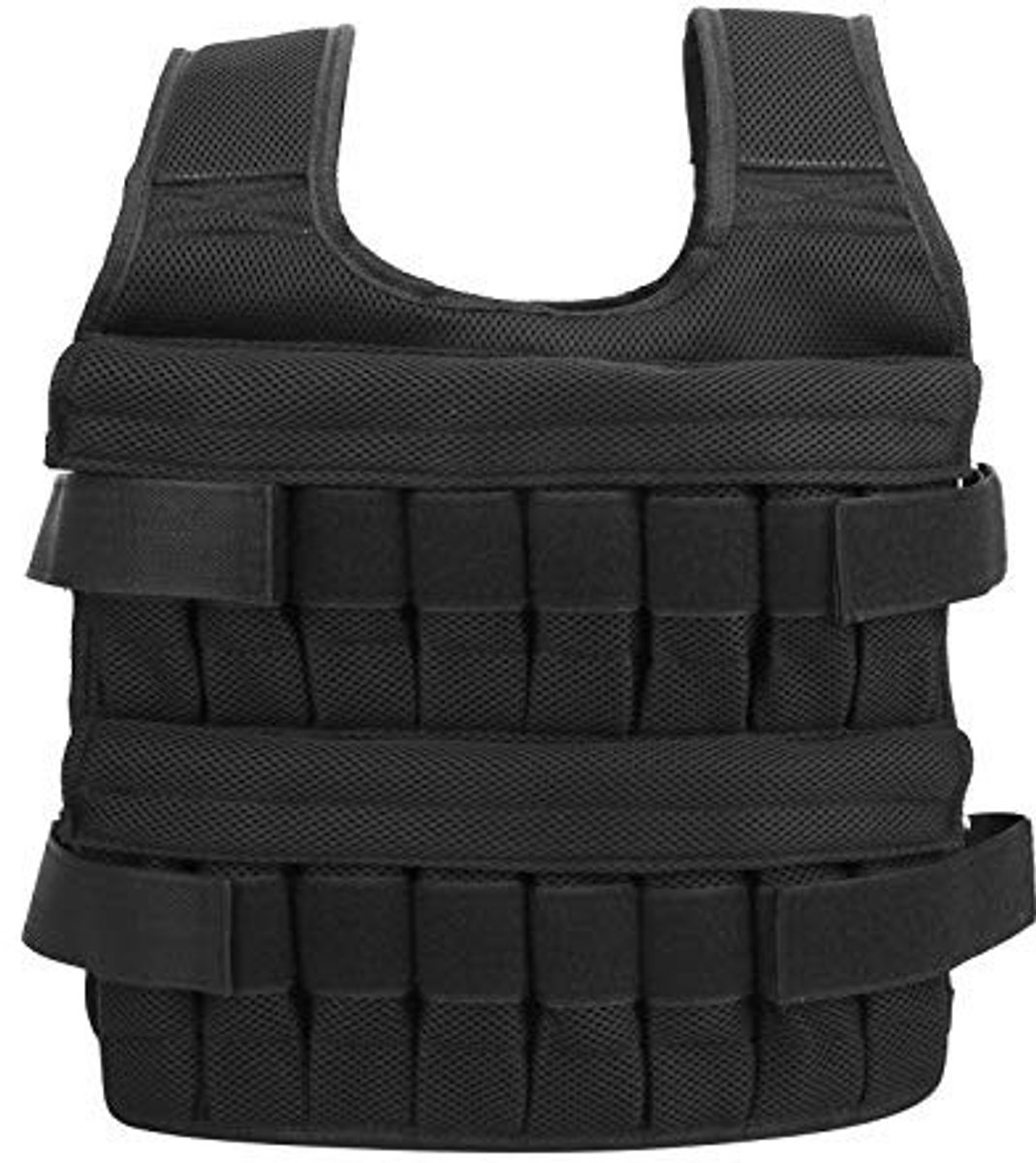 Dailygoods- Gewichtsvest 35kg - Verstelbaar - Antislip - Schokbestendig - Ademend materiaal - Meerdere zandzakken - Gewichtvest