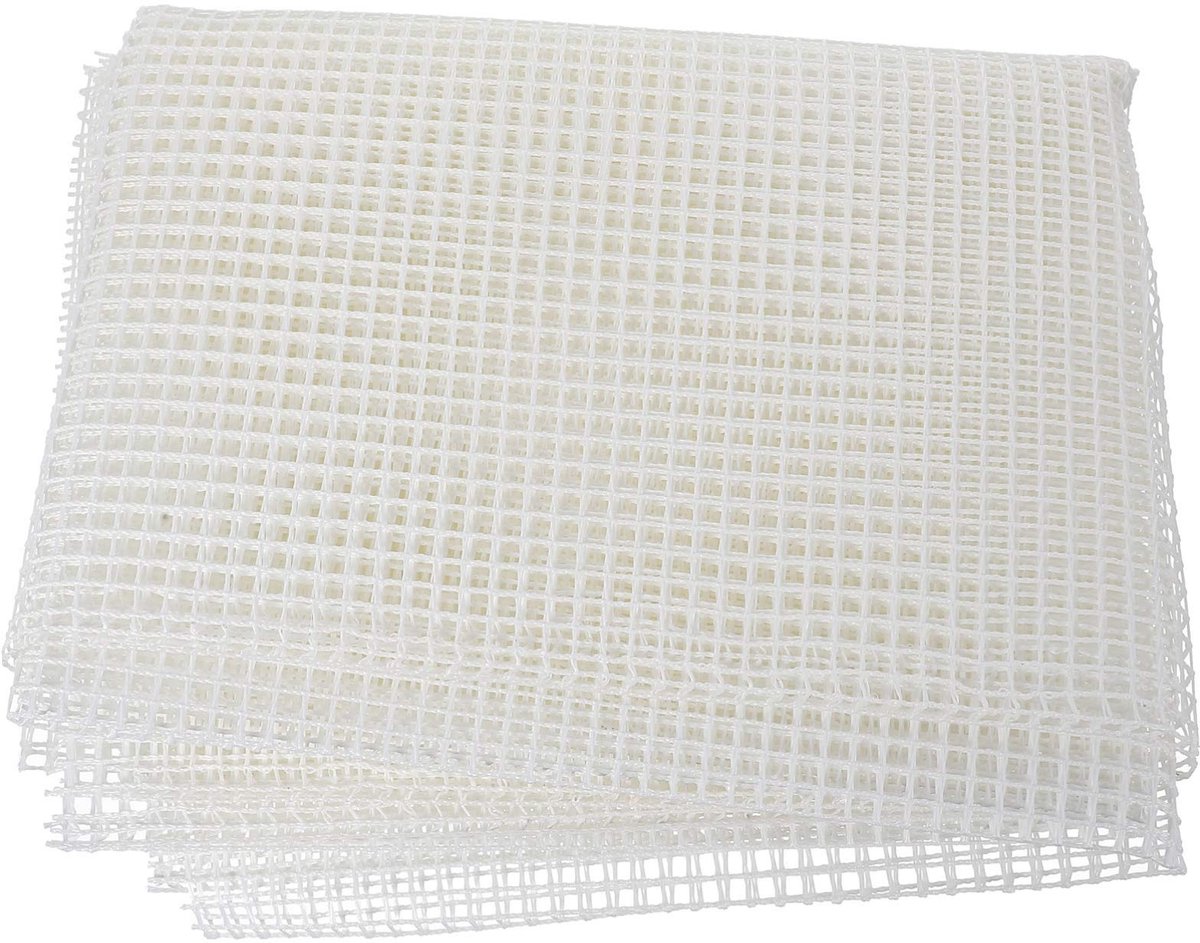 Dailygoods- Kruissteekplaten 150 x 100 cm - Tapijt Haaknet - DIY Stof - Kunststof - Duurzaam - Geschikt voor Onderzetters/Kussens