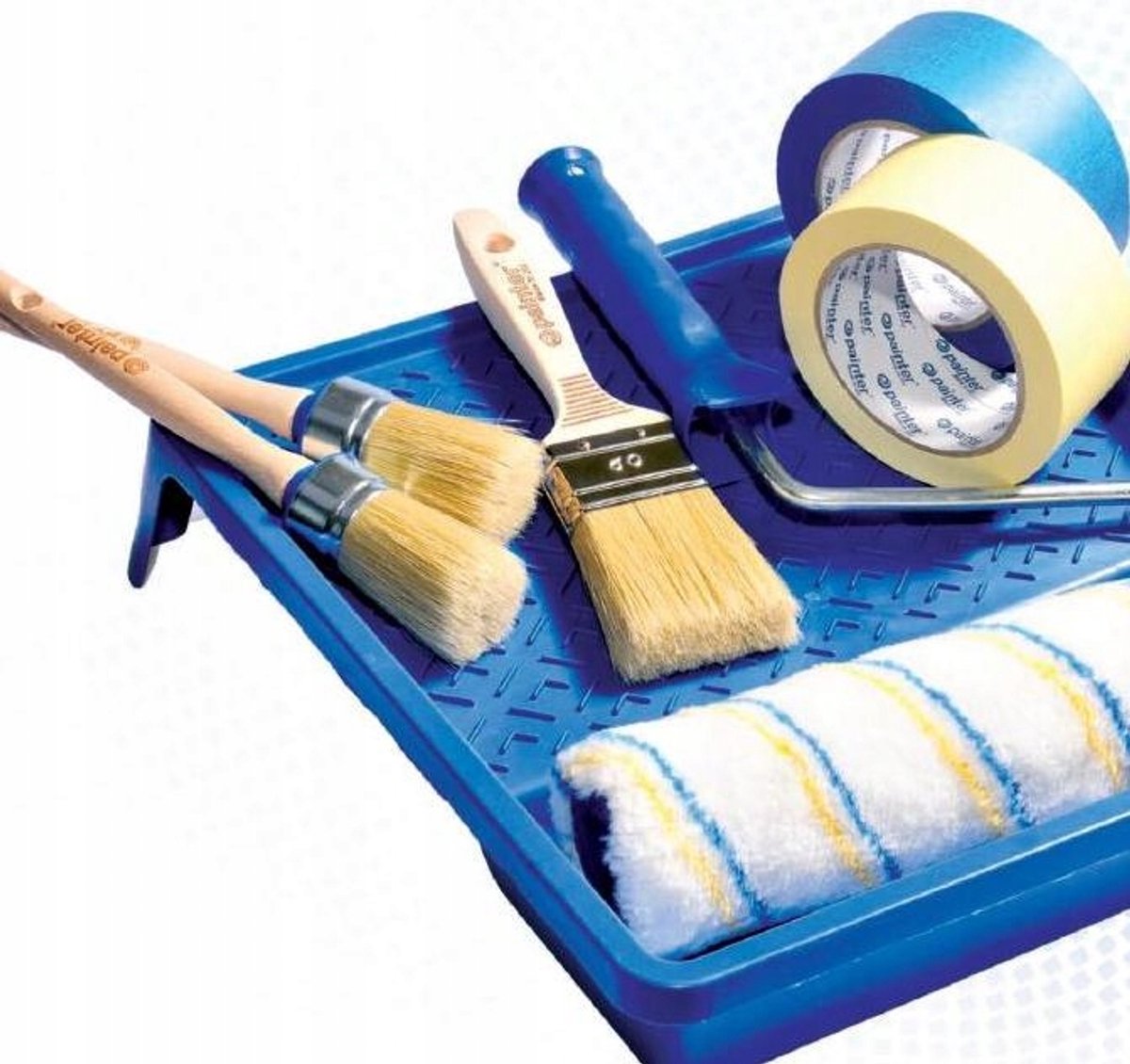 Mini Verfbakje 12x20cm voor Roller 5cm - Professioneel Schilderaccessoire