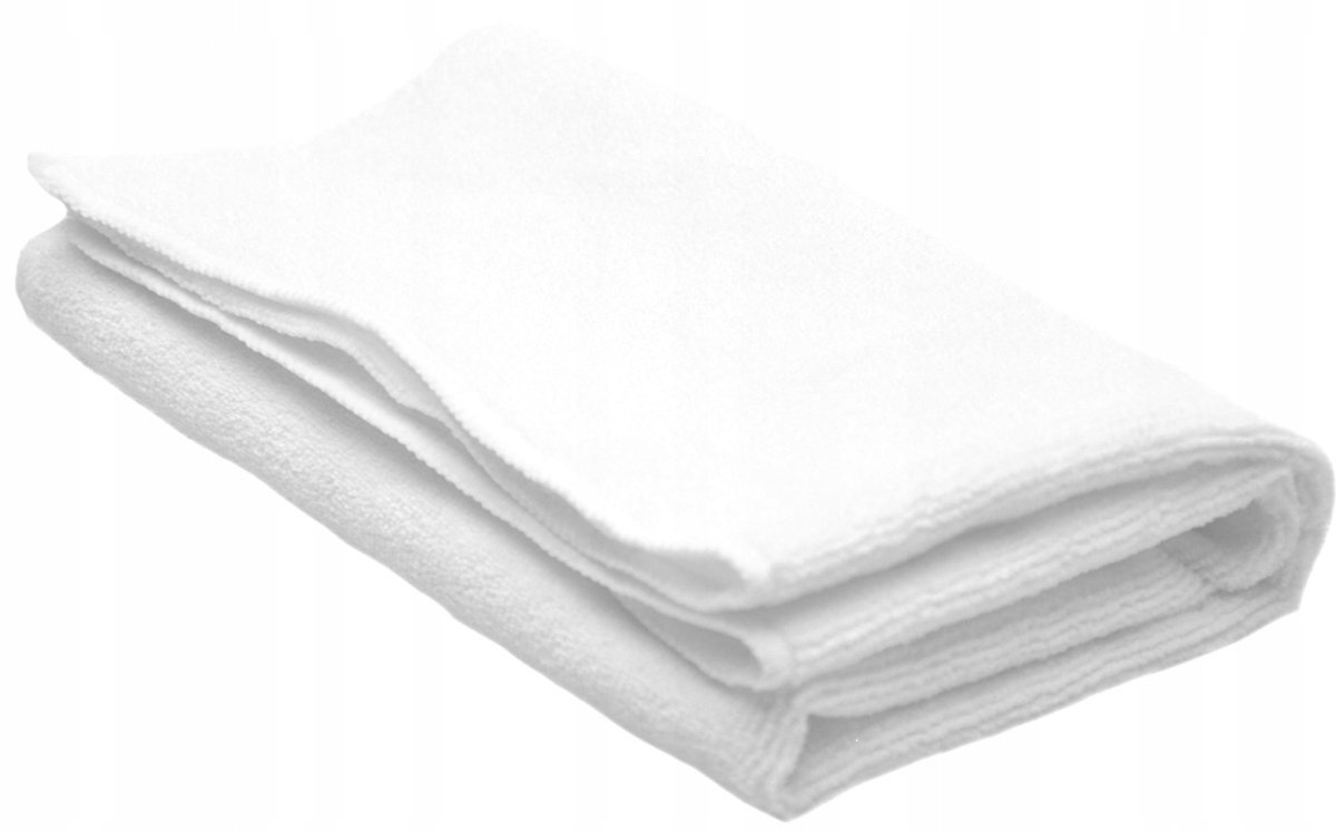 Dikke Microvezeldoek Wit 380g/m2 50x60cm - Absorberend & Krasvrij