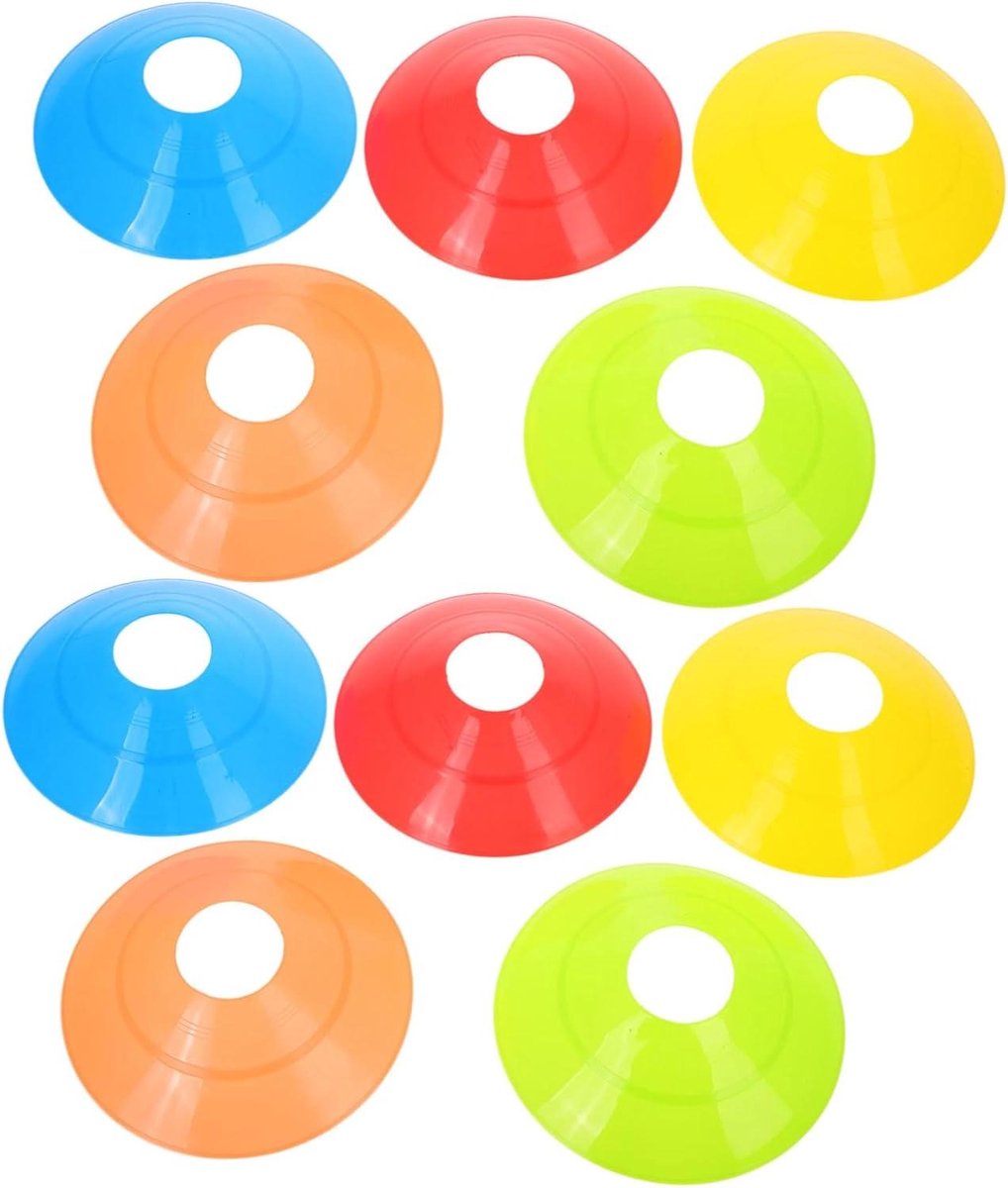 Schijfkegels - Sportmarkers - Sporttraining Verbeteren - Verbeterde Zichtbaarheid - 25 Stuks - Diverse Kleuren