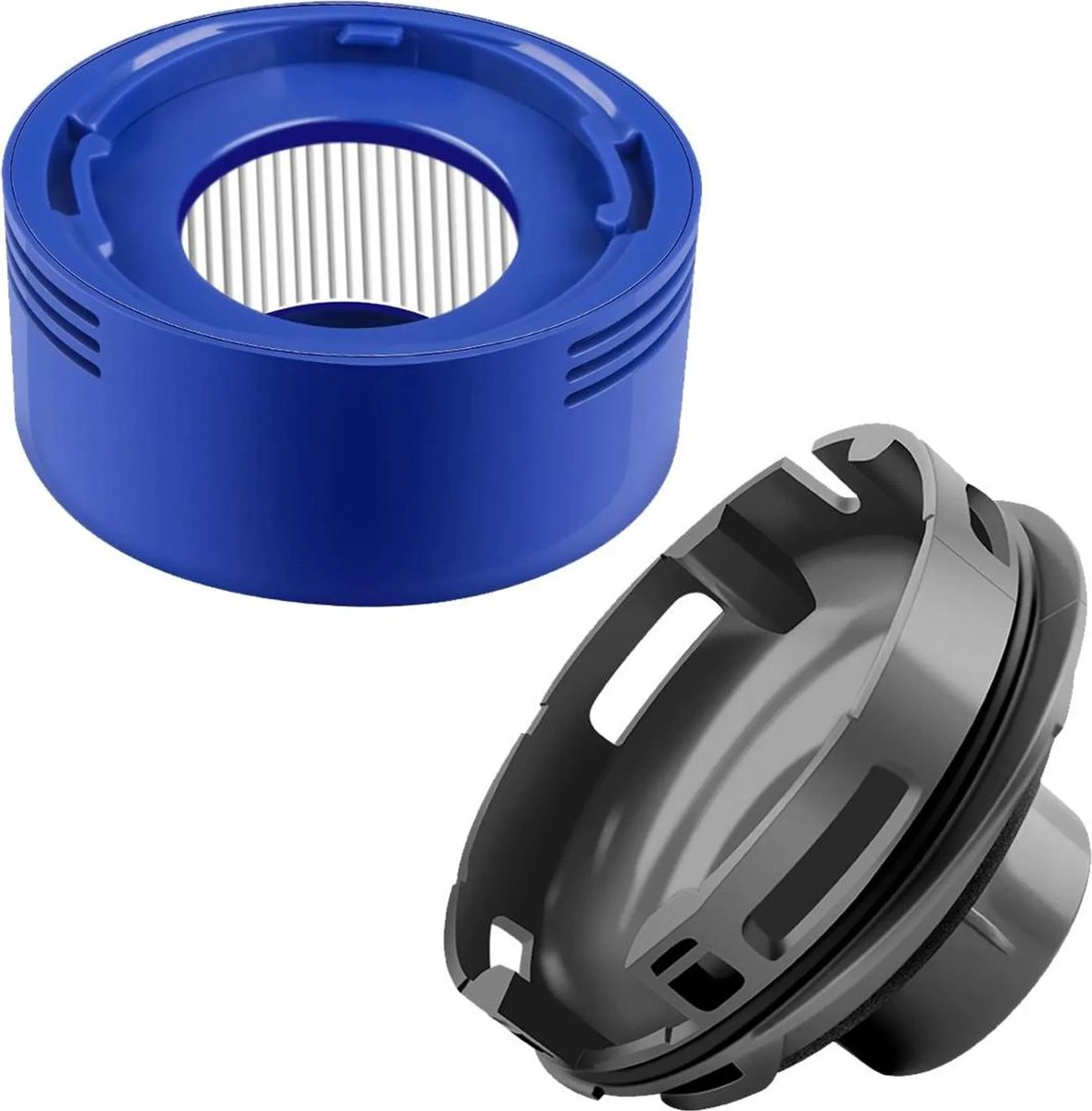Geschikt voor Dyson V7/V8 achterfiltersets, wasbare vervangingsfilters geschikt voor Dyson V8/V7, motorachterklep, vervangingsonderdelen.