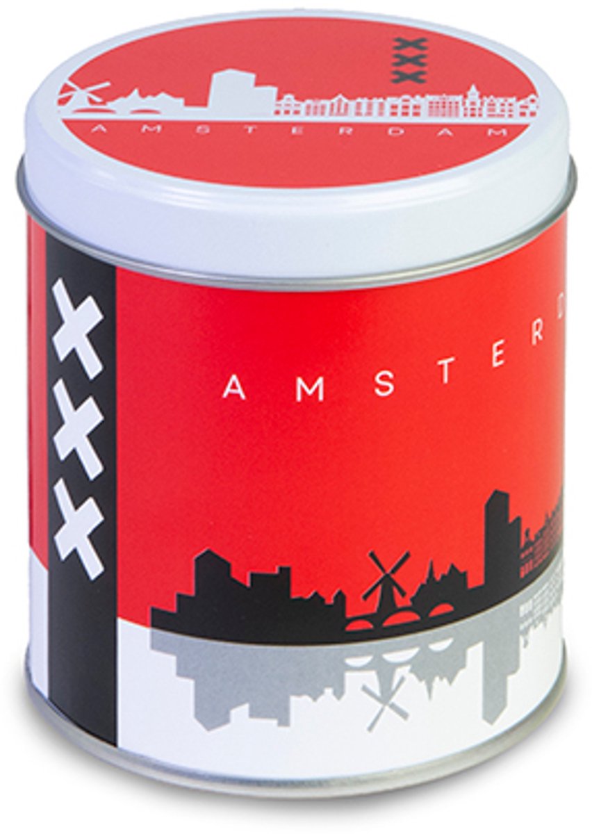 Amsterdams blik met stroopwafels