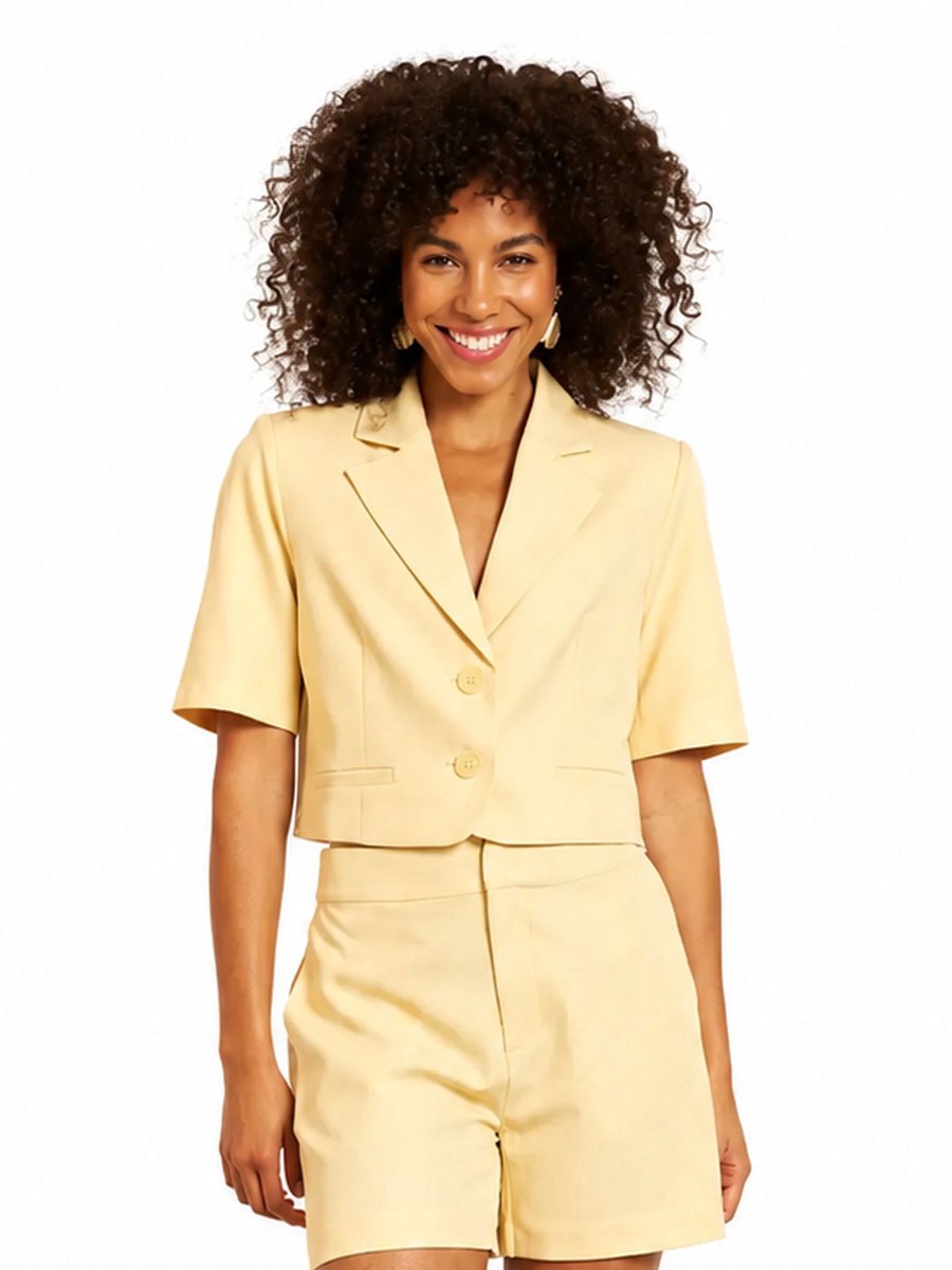 Lofty Manner - Blazer Vienna - Butter Yellow