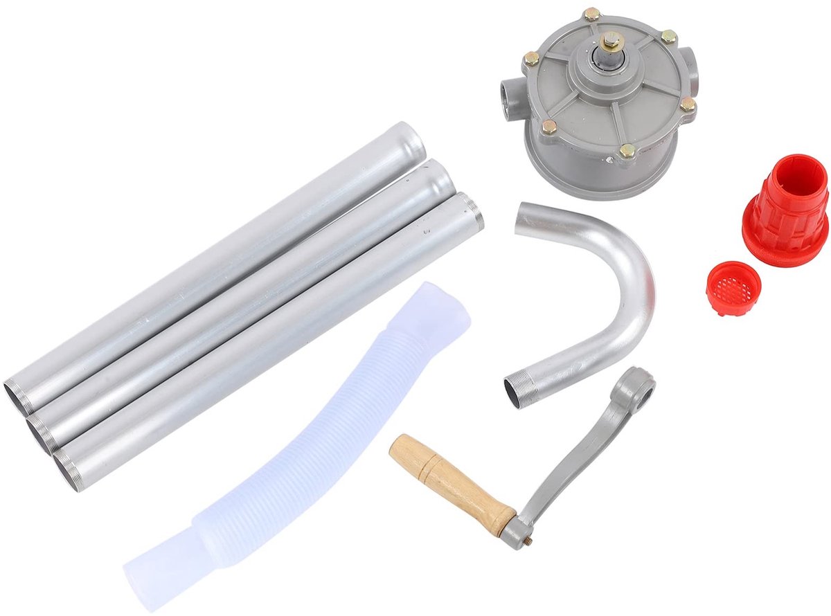 Dailygoods - Handmatige Crank Trommel Pomp voor Olie - Lichtgewicht Aluminium