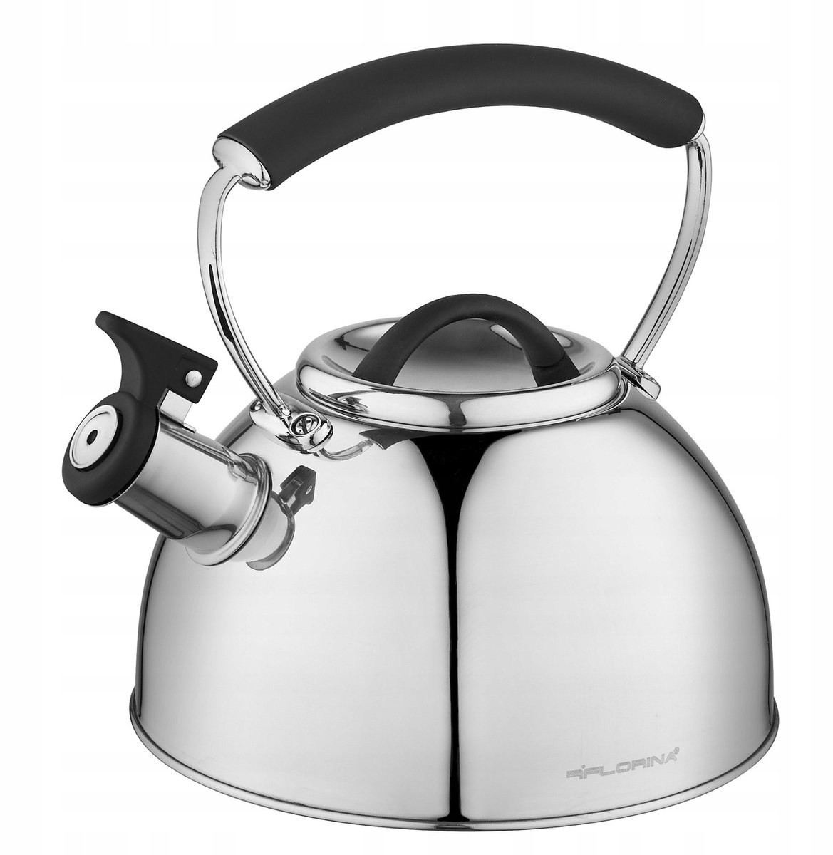 Florina Asta RVS Waterkoker met Fluitje - 2.3L - Geschikt voor Inductie