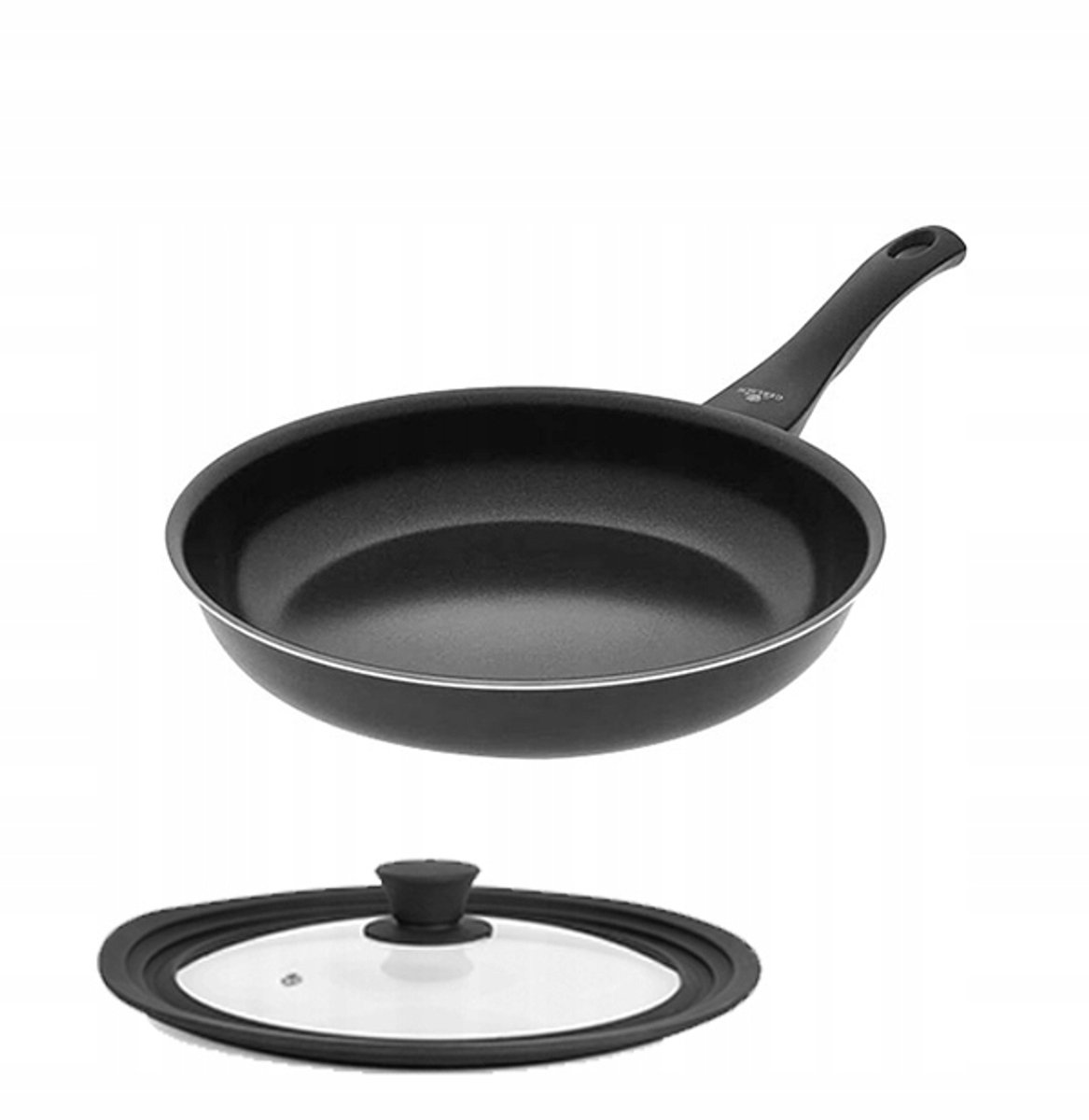 Gerlach Eerste Koekenpan 28 cm met universele siliconen hoes