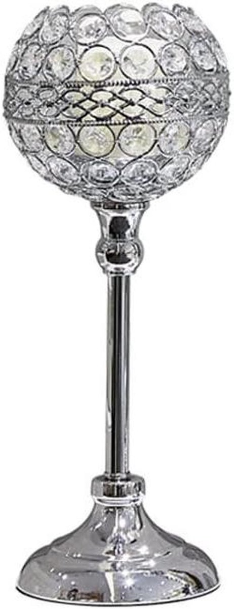 Kristallen Kaarsenhouder - Sferische Houder - Romantische Sfeer - Elegant Visueel Effect - Zoals Afgebeeld - Transparant