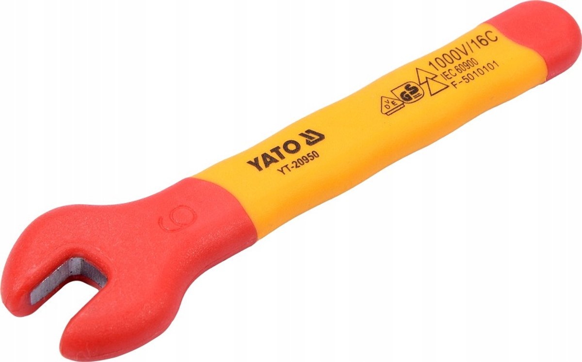 Yato VDE Platte Sleutel 6mm Geïsoleerd 1000V - Veilig Werken