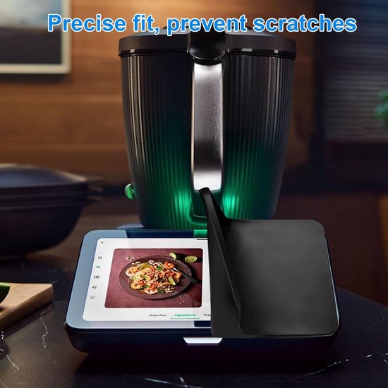 Blender Afdekhoes - Keuken Beschermer - Apparaat Beschermen - Stof en Oliebestendig - 25.5 x 18.5 cm - Zwart — afbeelding 2