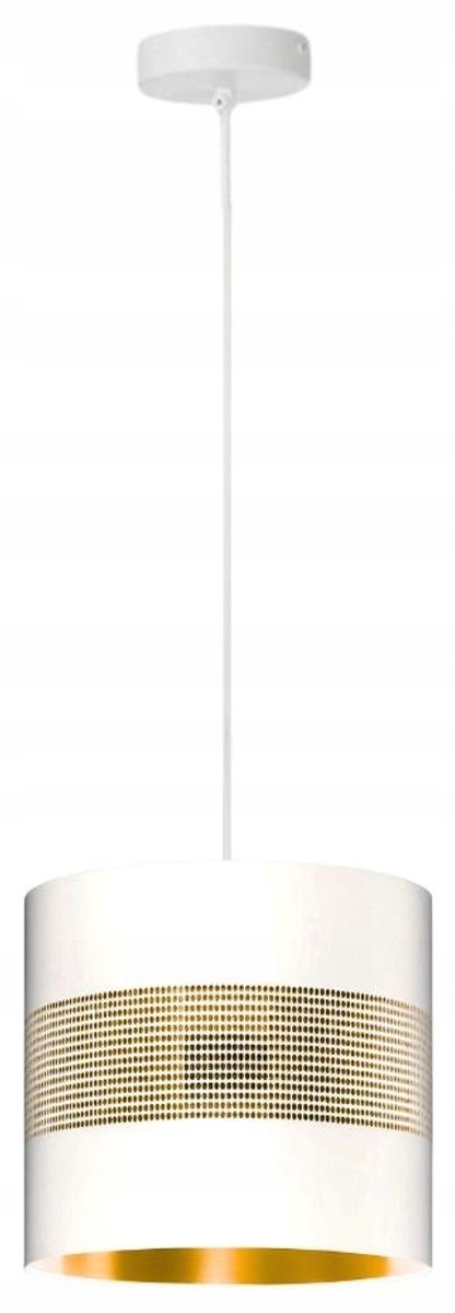 Luxe Witte Hanglamp ORO Deluxe 20cm - Stijlvolle Sfeerverlichting