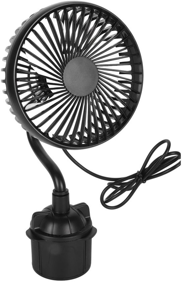 Dailygoody - Draagbare Ventilator - USB-autoventilator - Stille
