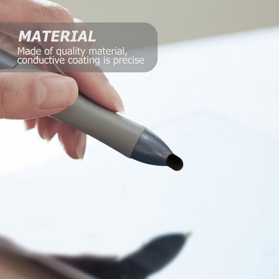 Dailygoods- Stylus Pen - 15 Stuks - Vervangende Rubber Tips - Nauwkeurige Touchscreen Bediening - Zacht en Geruisloos - Compatibel met Smartphones/Tablets — afbeelding 2